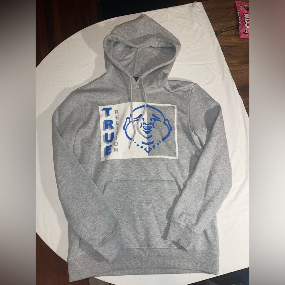True Religion- Mens Graphic Hoodie (Brand New)